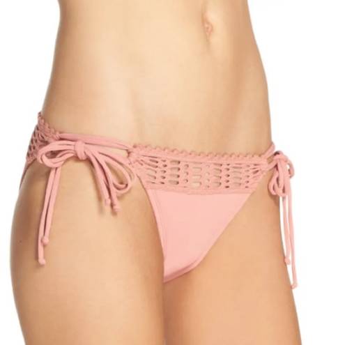 Robin Piccone  Side Tie Crochet Bikini Bottom