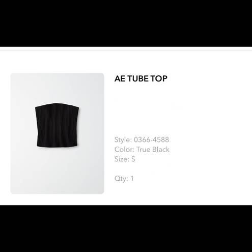 American Eagle  Black Tube Top