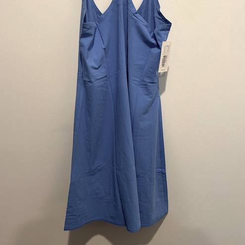 Outdoor Voices NWT  Sleeveless Exercise Dress in Blueberry (Size XXL)