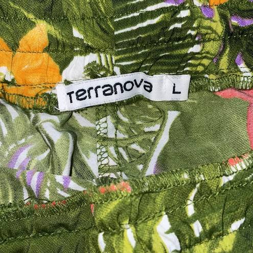 Terranova Lightweight Colorful Floral Joggers