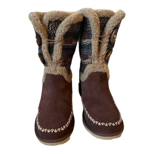 The Sak  Sasha Earth Stripe Fleece Lined Boots