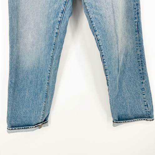 Madewell  The Perfect Vintage Straight Jeans in Light Wash Blue Women's 29