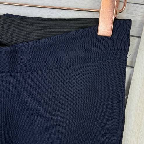 Tuckernuck  Compression Knit Ashford Pants Navy Blue Small Crop Pull On