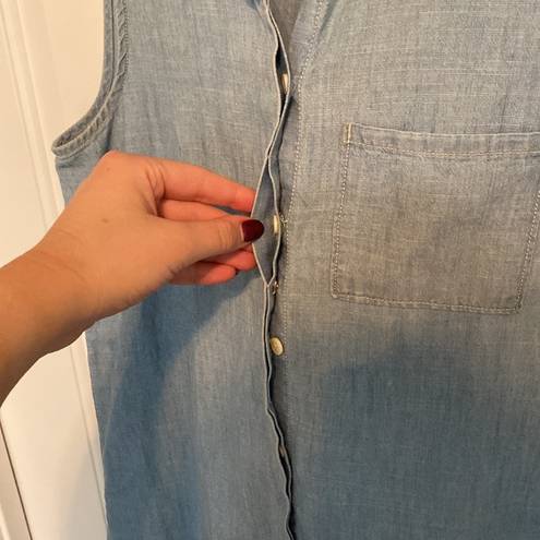 Madewell  Denim Tank Top Dress Small