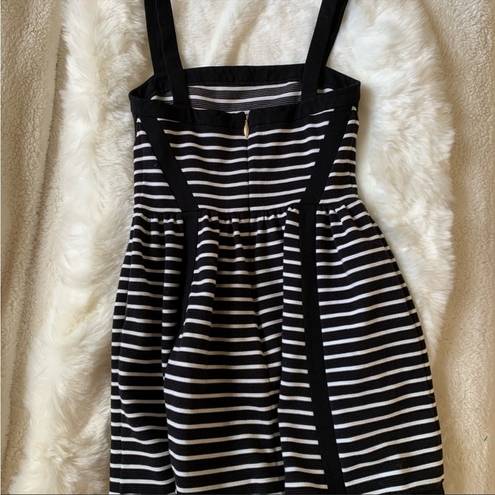 Juicy Couture  Striped Black and White Mink Dress