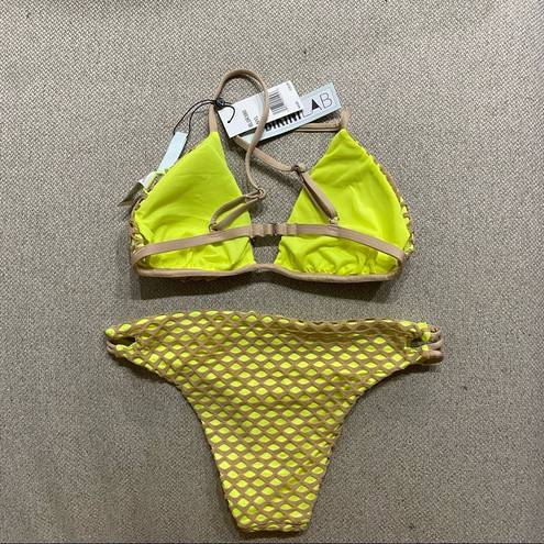 The Bikini Lab  Glimpse Of Summer 2 Piece Neon