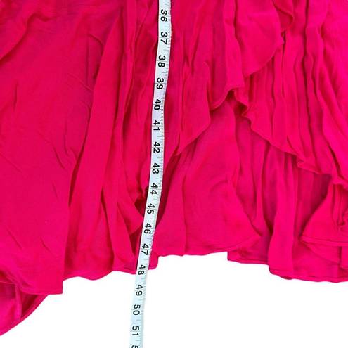 Tuckernuck  Francesca Hot Pink Faux-Wrap Dress