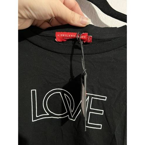 n:philanthropy  LOVE Jigsaw Black T-Shirt