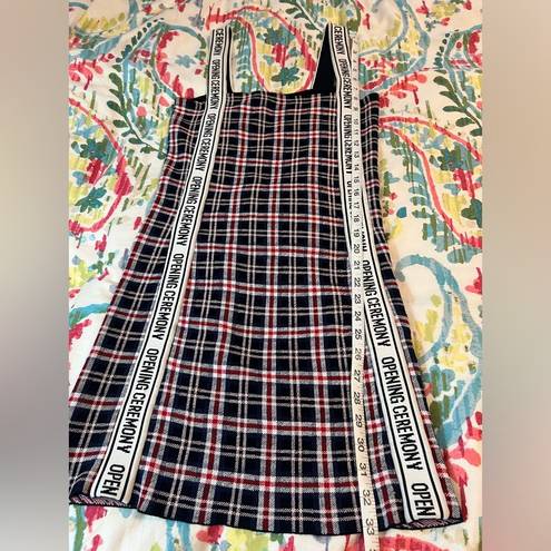 Opening Ceremony  Plaid Dress size small