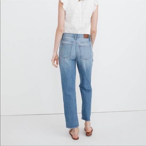 Madewell relaxed straight in Springtide wash