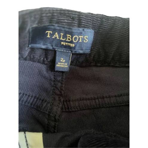 Talbots  CORDUROY BOOT CUT JEANS SIZE 2P