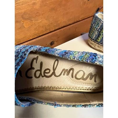 Sam Edelman * Weaved/Leather  * ESPADRILLES * Shoes Sz 7.5