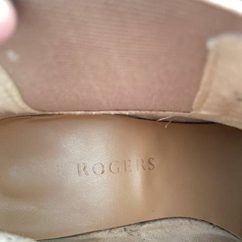 Jack Rogers  Tan Suede Bootie Size 8.5