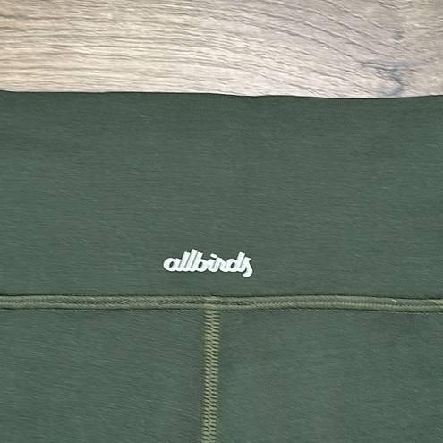 Allbirds  Natural Leggings Pine Green Mid Rise  Compressive Size Large