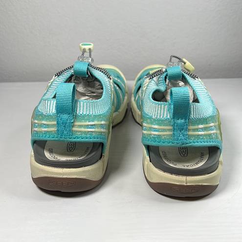 Keen  EVOFIT Outdoor Hiking Waterproof Sandals Woman Sz 7.5 Teal Turquoise