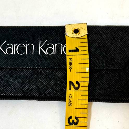 Karen Kane  Black Triangular Folding Collapsible Hard Case for Glasses