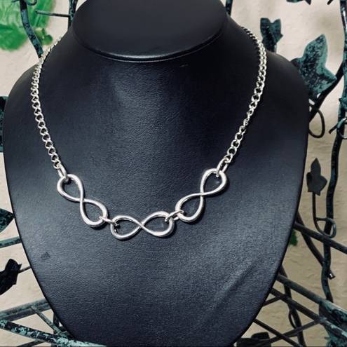 infinity Triple  Statement Necklace New