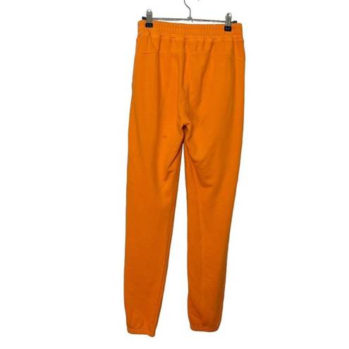 Outdoor Voices  Nimbus Sweatpants Classic Cotton Heavyweight Orange Womens Sz XS