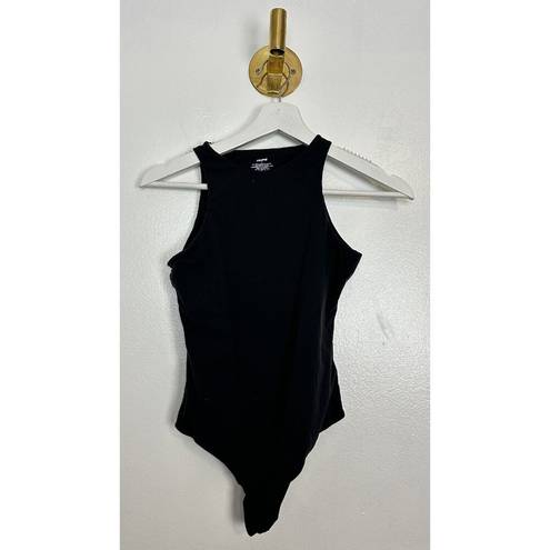 SKIMS  Fits Everybody High Neck Bodysuit in Onyx Black Size Medium