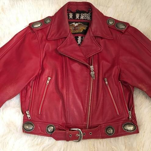 Harley Davidson FINAL PRICE DROP Limited Release RARE  Conch Jacket!Sun dyed look