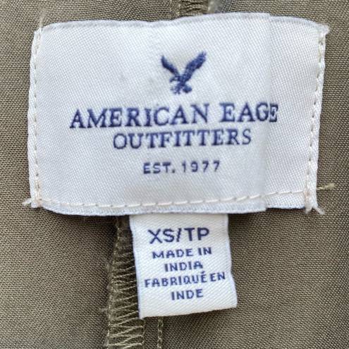 American Eagle  Olive Green Utility Vest Sz XS