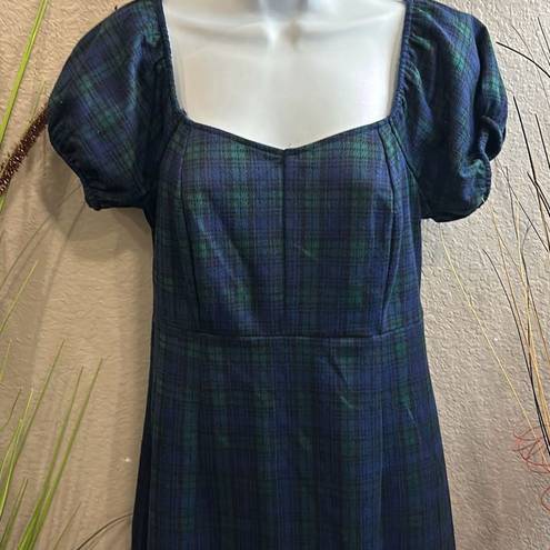 SO  plaid 1970s vintage look size medium juniors, ￼