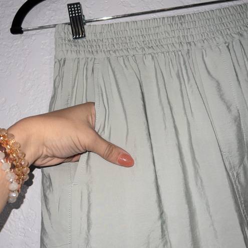 Madewell NWT  Sage Mint Carley Softdrape Wide Leg Pants Size XXS