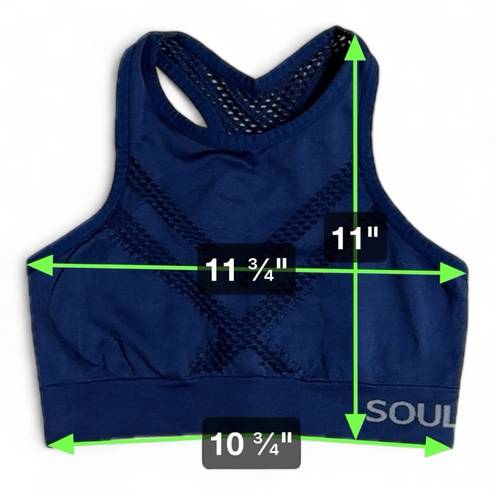 SoulCycle  Top Sports Bra Navy Blue XS Excellent Condition Great Excerise Top