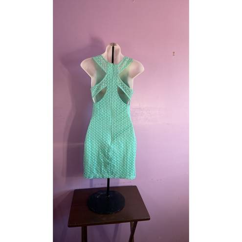 Just Me  Mint Green Sleeveless Dress Size Small