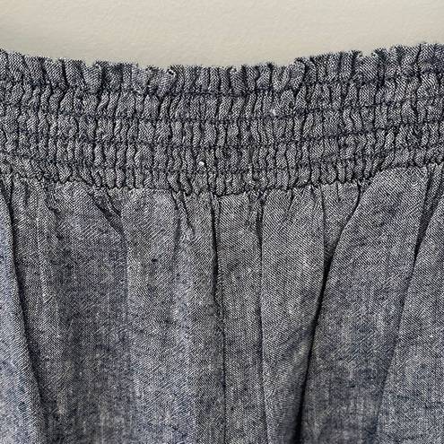 Chelsea28  Cropped Linen/Rayon blend pants. Size Small