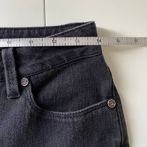 Coldwater Creek Black Mid-Rise Boot Cut Crop Jeans