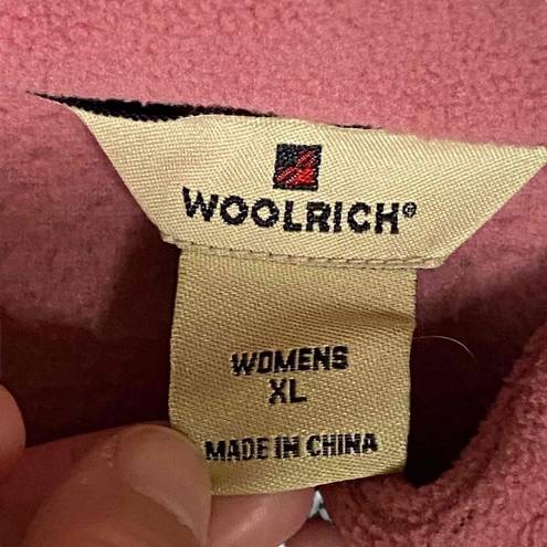 Woolrich  Womens Pink Full‎ Zip Pockets Vest Sz Extra Large