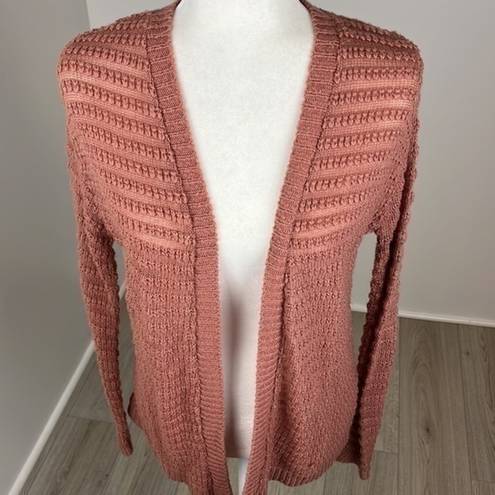 Serendipity  Pink Knit Cardigan Size Large