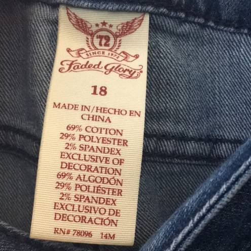 Faded Glory  jeans 18