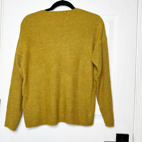 VERO MODA  Crewlefile Size S Drop Shoulder Knit Pullover Sweater