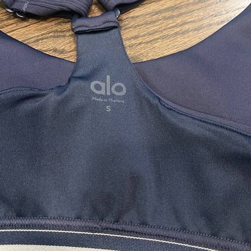 Alo Yoga ALO SUIT UP BRA IN NAVY