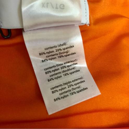 ONIA NWT  Sabrina Bikini Bottom Swim Bright Neon Orange Persimmon Beach size XL