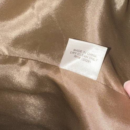 Michelle Mason  Cut Off Long Sleeve Velvet Dress, Size 4