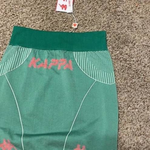 Kappa skirt.Authentic Leszno Knit Skirt Green M