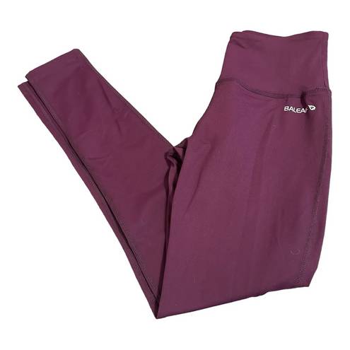 Baleaf Women’s Workout - Yoga - Loungewear Purple Leggings Size M NWT