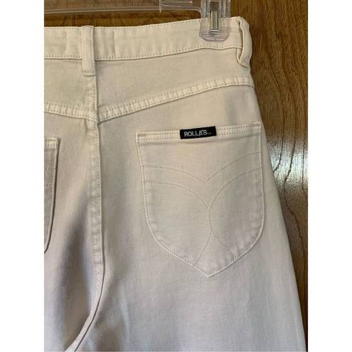 Rolla's Rolla’s Dusters High Rise Slim Jeans in Comfort Vanilla Size 27