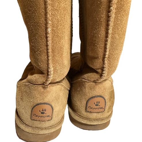 BEARPAW  Elle Suede leather sheepskin Boots Women’s size 9/EU 40