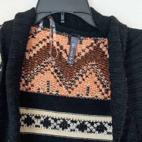 Full Tilt  Aztec Pattern Sweater/Cardigan