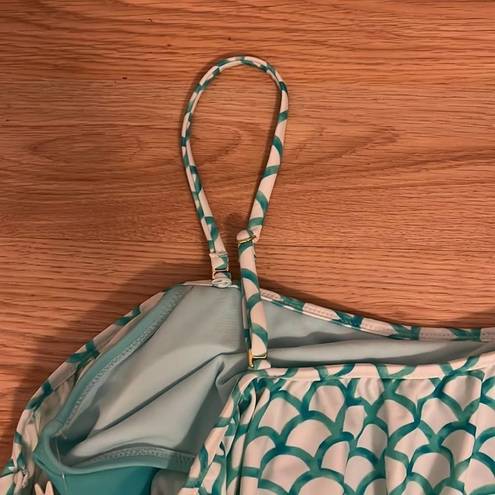 Raisin's NWT  mermaid off the shoulder bikini top size XL