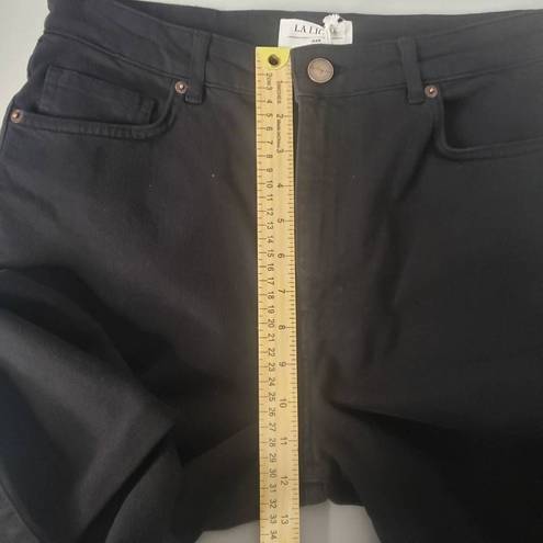 La Ligne The Meredith Cropped Flare Black Size 30