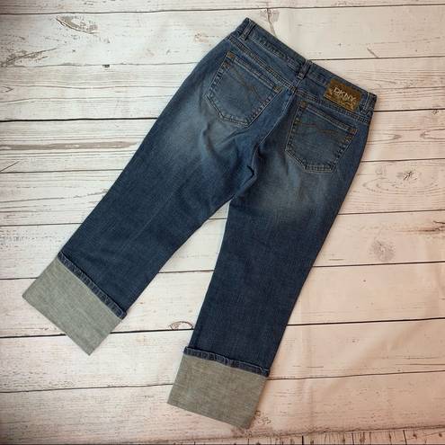 DKNY  Soho Cuffed Ankle Jeans Size 6