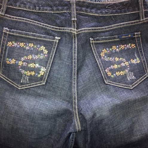 Seven7 💥 Jeans w/rhinestones embellished