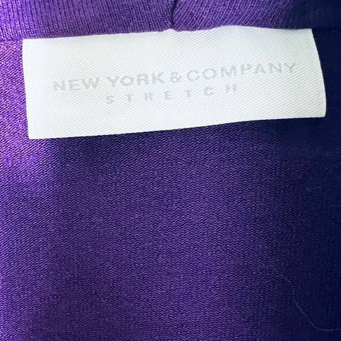 Krass&co NY& Purple Knit blouse top Small