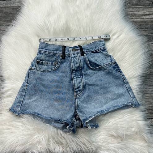 The Kooples  High Rise Denim Shorts