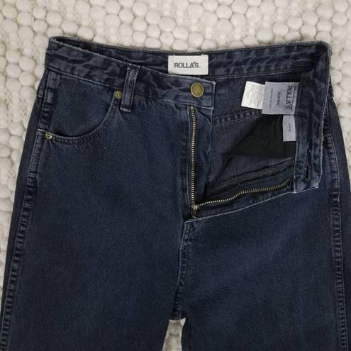 Rolla's  Dusters High Rise Relaxed Fit Jeans Dark Gray Sz 26